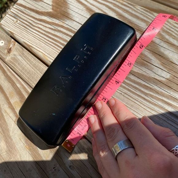 Ralph Ralph Lauren Clamshell Hard Sunglasses Eyeglasses (Case Only) - Picture 6 of 7